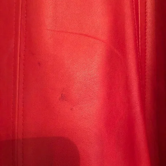 RARE Jean Paul Gaultier Vintage Leather Skirt - Picture 7 of 7